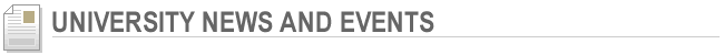 University News and Events